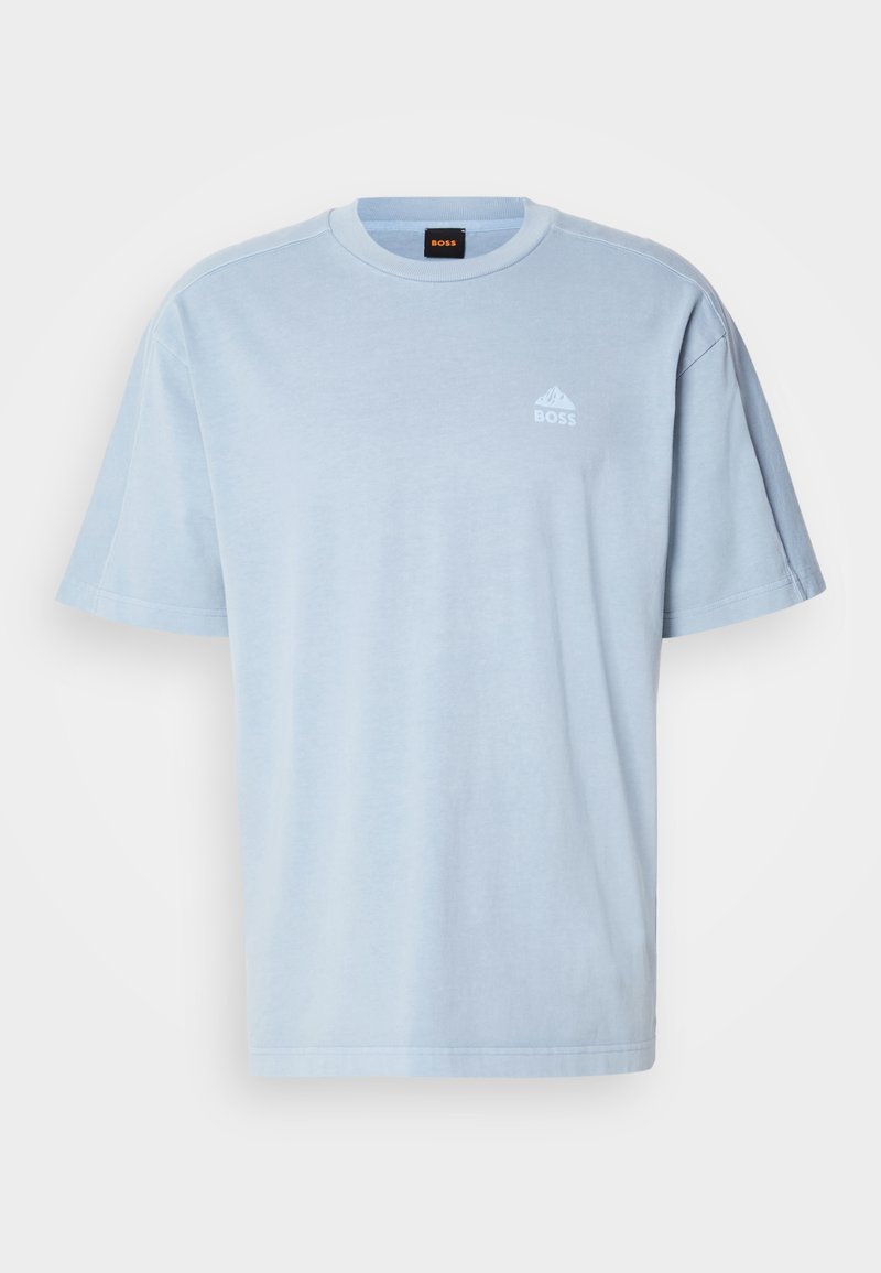 Boss T-shirt basic lichtblauw
