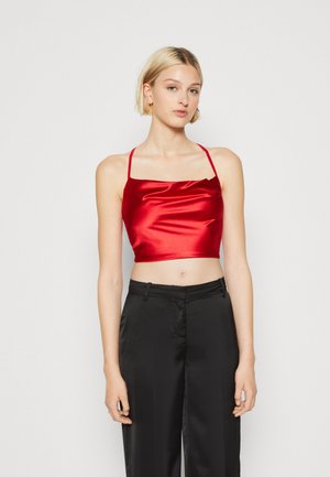 MILLY STRAPPY - Top - red