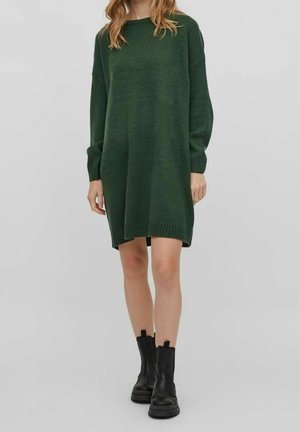 Strickkleid - green