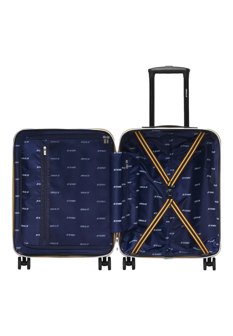 Suitcase Valigia K Way Blu K-Way CABIN TROLLEY SMALL Bagaglio A