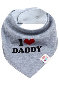 Bavaglino O Gilet Bianco Personalizzato "ME AND MY MUMMY LOVE DADDY" - Neonato