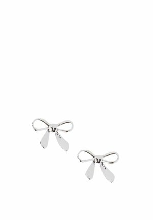 FatFace, BOW STUD EARRINGS - Earrings - silver-coloured