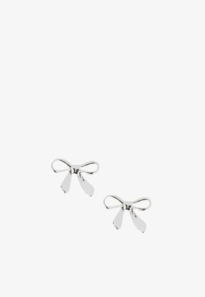 FatFace, BOW STUD EARRINGS - Earrings - silver-coloured