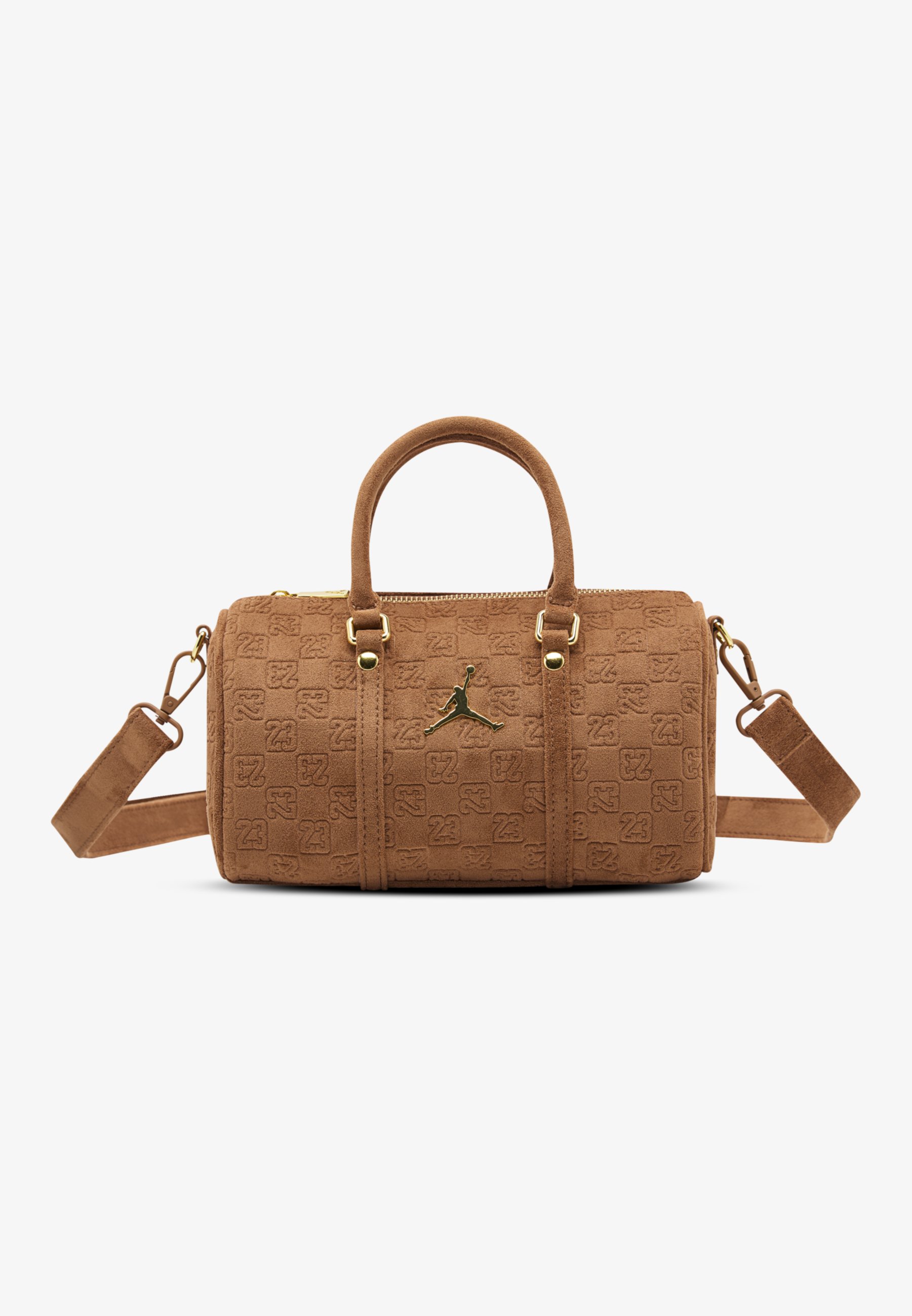 Jordan JAM MONOGRAM MINI DUFFLE UNISEX - Sac de sport - cognac