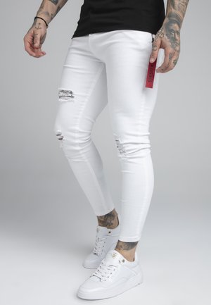 DISTRESSED FLIGHT - Jeans Skinny Fit - white