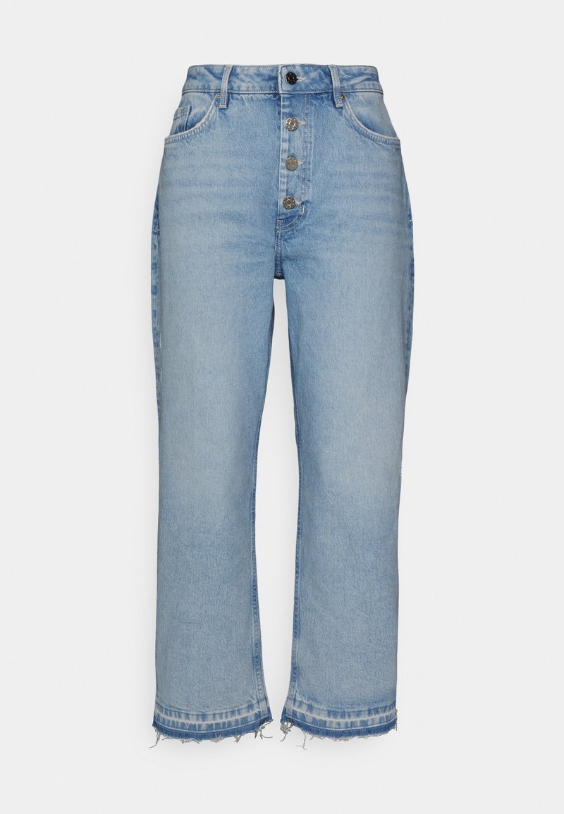 s.Oliver Trapezaste traperice - light blue denim