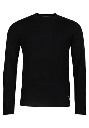 Strickpullover - black