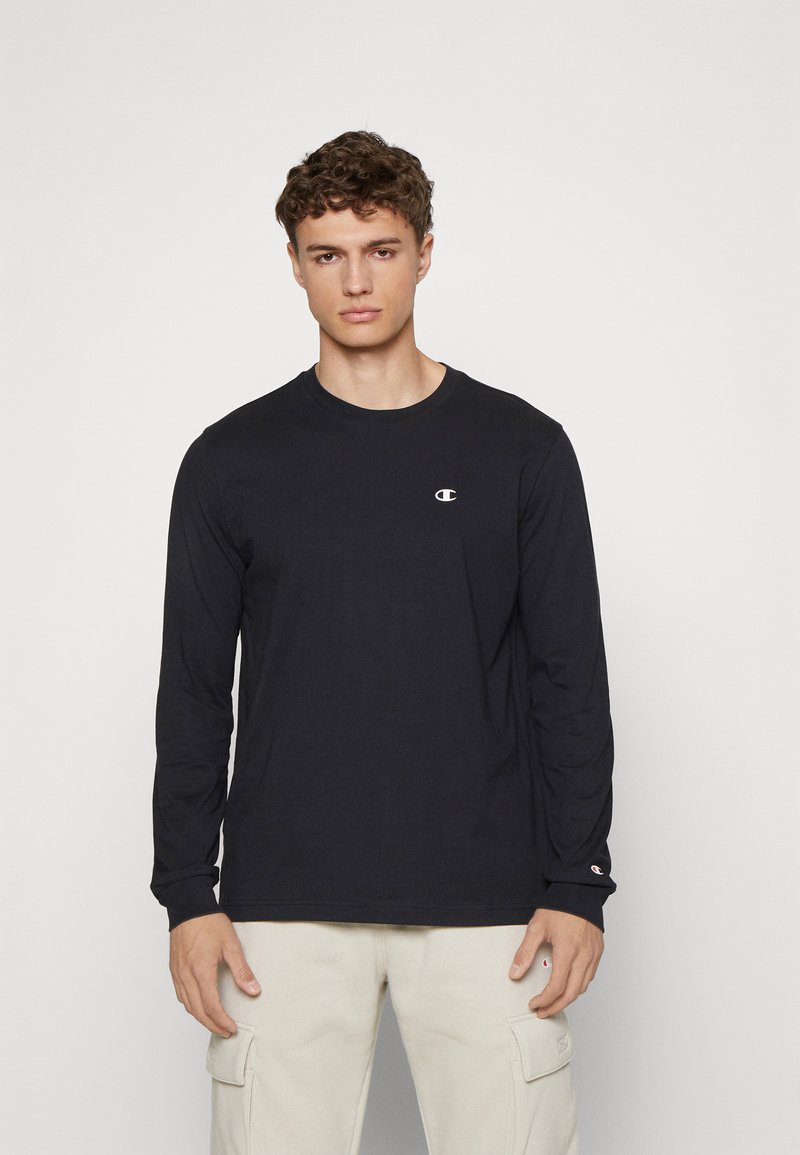 Champion LONG SLEEVE - Top s dlhým rukávom - black