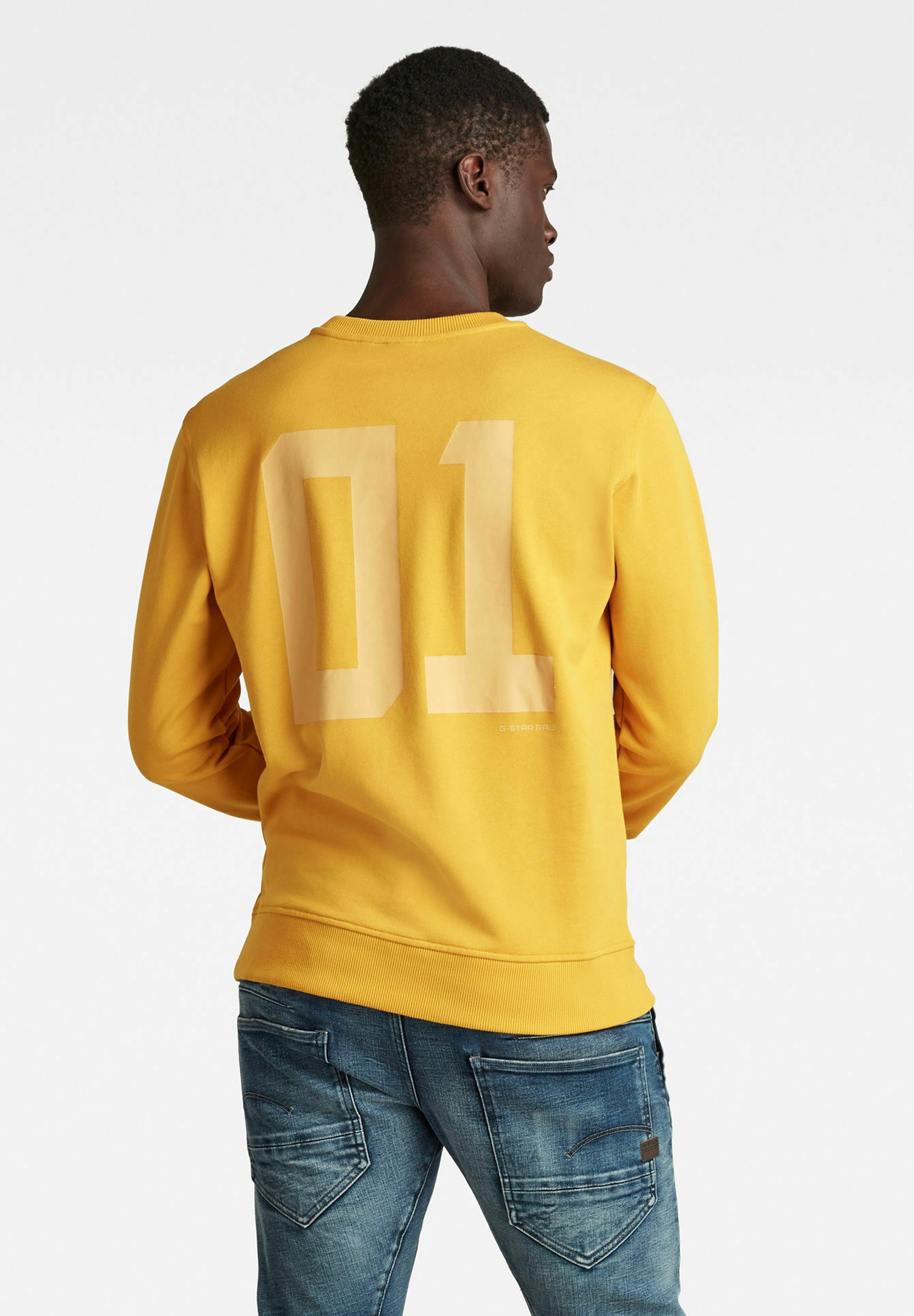 yellow star sweatshirt