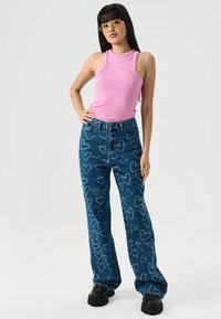 Laurella Vaqueros rectos - blue denim