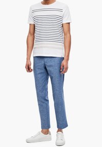 s.Oliver BLACK LABEL Kalhoty - blue