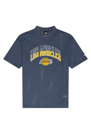 New Era LOS ANGELES LAKERS - Print T-shirt - blue