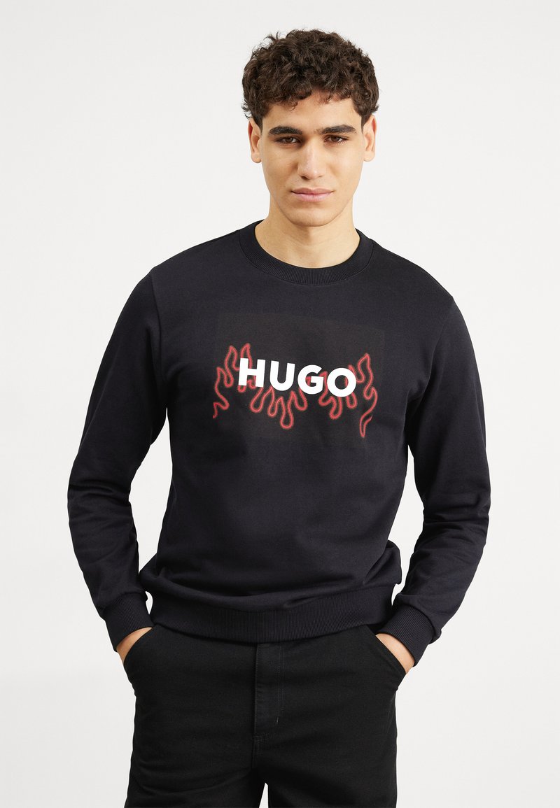 HUGO - DURAGOL - Pulóver - black, Nagyítás