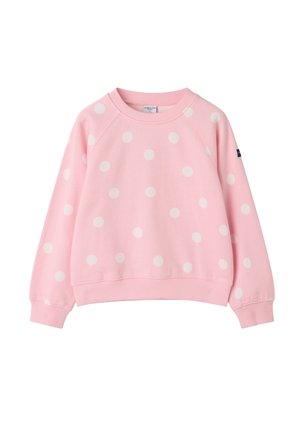 POLKA DOT LONG-SLEEVED - Sweatshirt - candy pink