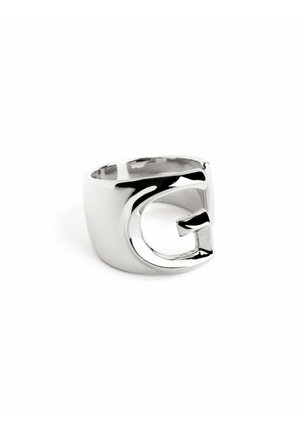 PERSONALIZED LETTER SIGNET - Anillo - letra g color plata