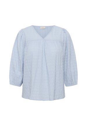 Kaffe Curve, KCMAISIE BLOUSE - Blouse - blue fog