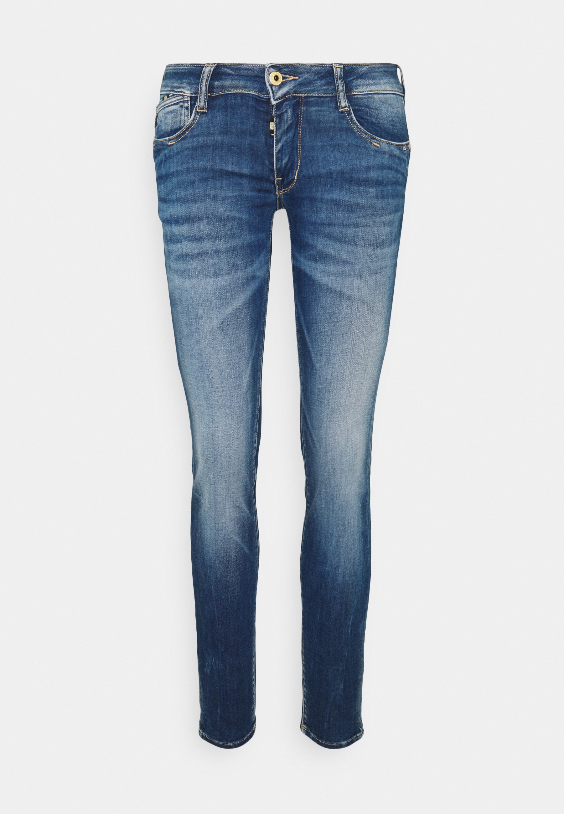 Jeans Femme LE TEMPS DES CERISES Modèle CHARLOTTE - Taille W24 (34) - Bleu - Neuf Avec étiquettes