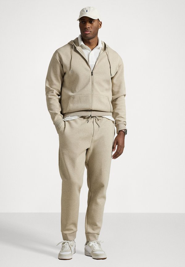 DOUBLE KNIT FULL ZIP HOODIE - Zip-up sweatshirt - tuscan beige heather3