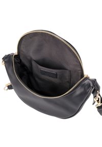 Seidenfelt Handtas - black gold