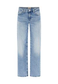 LOW-RISE - Straight leg jeans - hellblau