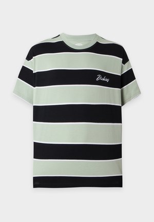Dickies, STRIPE TEE - T-shirt print - jadeite