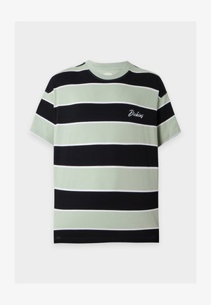 Dickies, STRIPE TEE - T-shirt print - jadeite