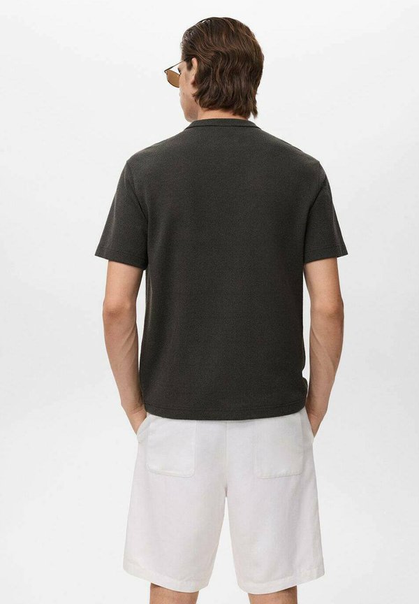 Basic T-shirt - gris anthracite2