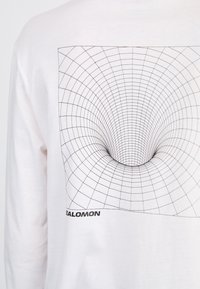 Salomon DIGITAL SWAMP TEE UNISEX - Μπλούζα με μακριά μανίκια - white