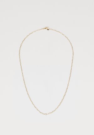 NECKLACE PAPERCLIP CHAIN - Necklace - yellow gold-coloured