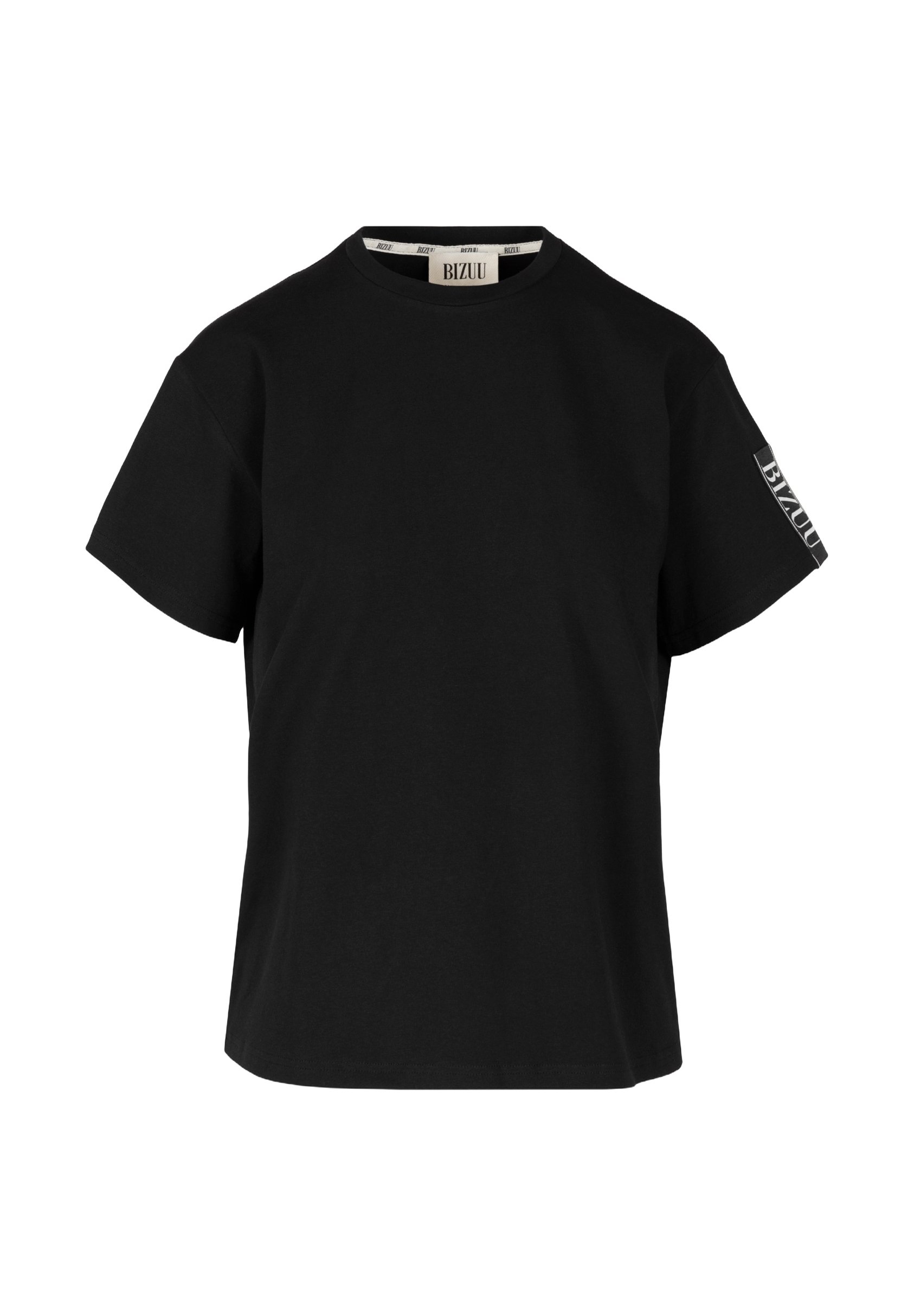 【SATIIIZ】Kenan Printed Short Sleeve T-Shirt BIZUU TISHAM - T-shirt z nadrukiem/czarny - Zalando.pl
