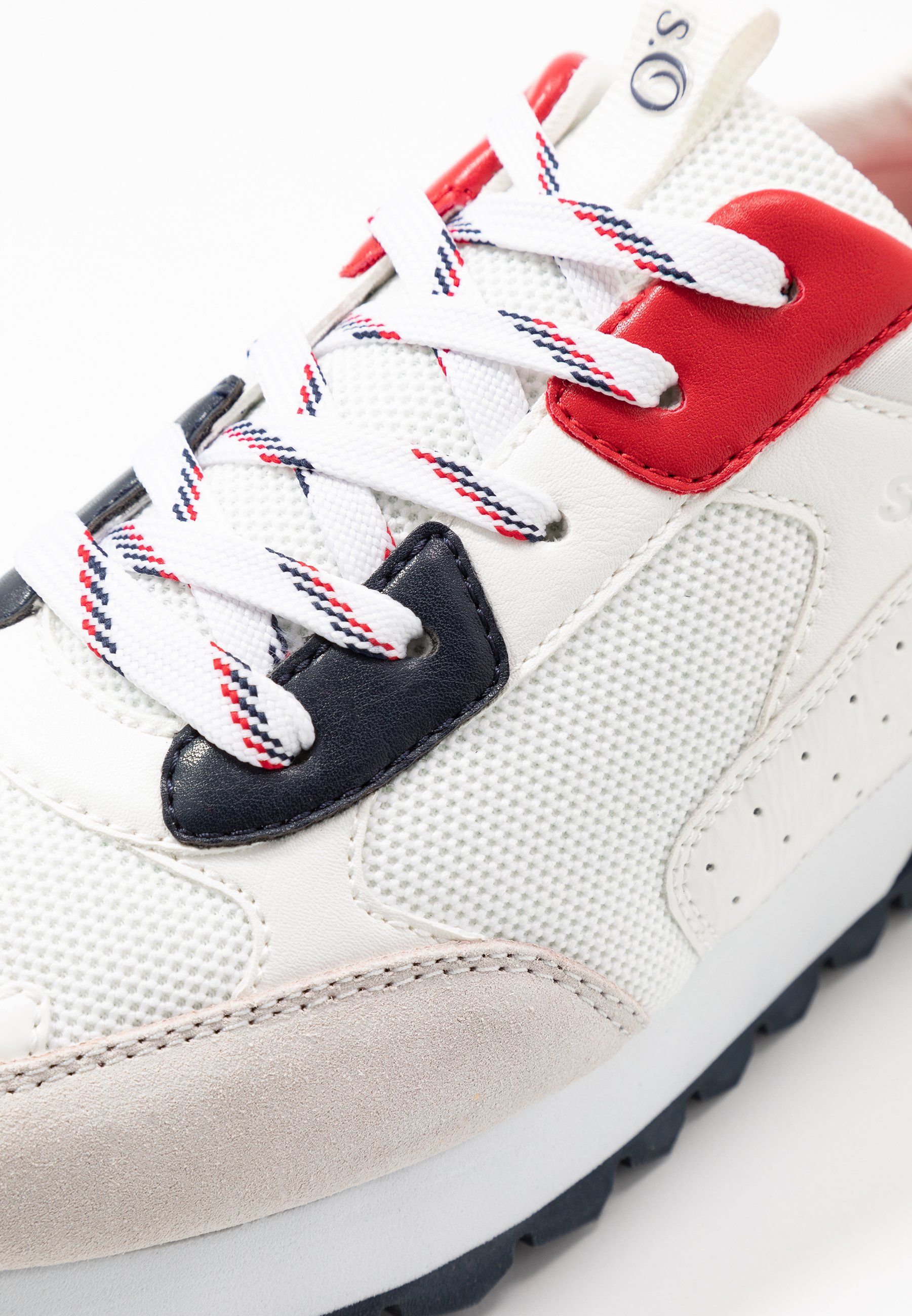 s.Oliver Joggesko white Zalando.no s.Oliver Joggesko whiteyellow Zalando.no