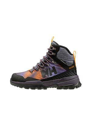 Snørestøvletter - papaya speckle camo aop
