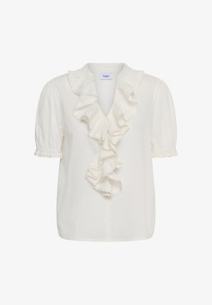 Saint Tropez, LOUSASZ SS BLOUSE - Blusa - ice