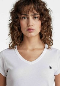 G-STAR EYBEN SLIM - Basic póló - white