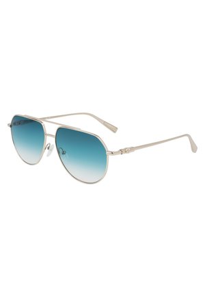 Longchamp Sonnenbrille - gold gradient petrol