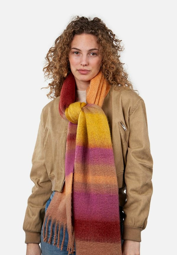 ELUZABETH - Schal - berry