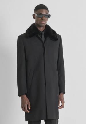 REGULAR FIT - PARTY COLLECTION - Abrigo corto - black