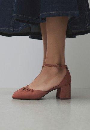 Next, FOREVER COMFORT TWO PART COIN BLOCK - Klassieke pumps - terracotta orange