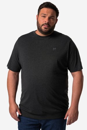 Men Plus, MEN+ T-SHIRT, BAUCHFIT, BASIC, HALBARM, BIS 8 XL - Camiseta básica - black