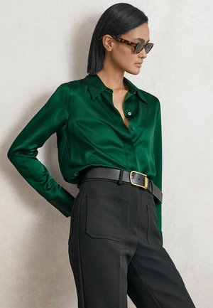 REGULAR FIT - AMEIRA CONCEALED PLACKET - Hemdbluse - green