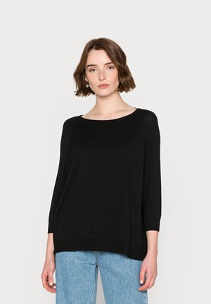 VMNELLIE GLORY BOXY - Jumper - black