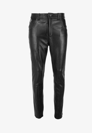 Pantalon en cuir - Black