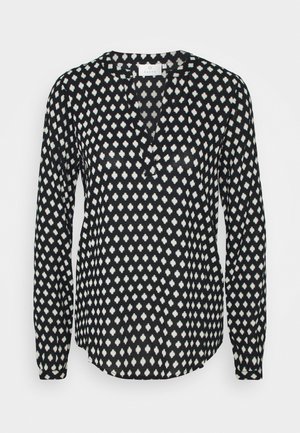 KALEAH TILLY BLOUSE - Blouse - black square print