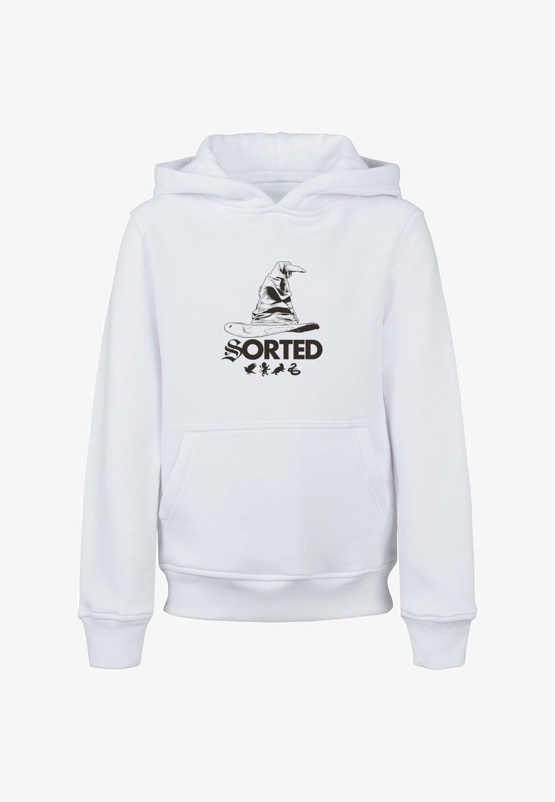 ABSOLUTE CULT HARRY POTTER SORTING HAT - Kapuzenpullover - white