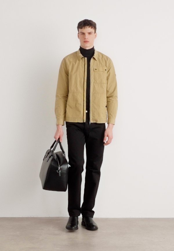 INLINE OVERSHIRT - Light jacket - camel4
