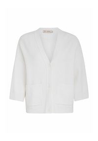 ROSALIA V-NECK LONG SLEEVE - Cardigan - 0001 white