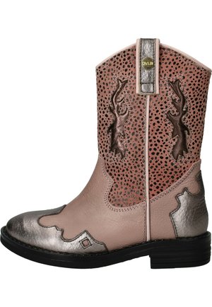 Cowboy/Biker boots - roze