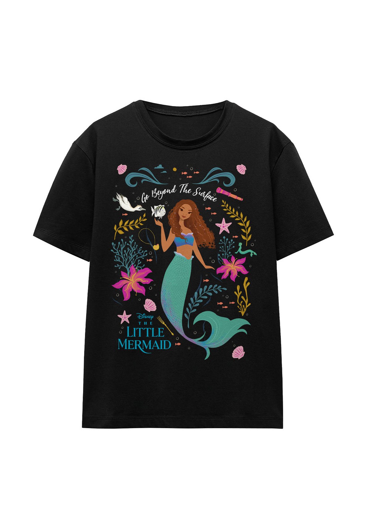 【LOUNGEFLY】★Tシャツ★ The Little Mermaid Print Unisex Tee LOUNGEFLY】☆Tシャツ☆ The Little Mermaid Print Unisex Tee