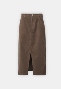 ONLMOXIE SLIT SKIRT - Kynähame - coffee quartz