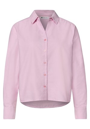 Street One, LANGARM OXFORD BLUSE MIT HEMDBLUSENKRAGEN - Chemisier - vintage blush